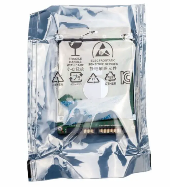 use anti-static bag for transporting HDD
