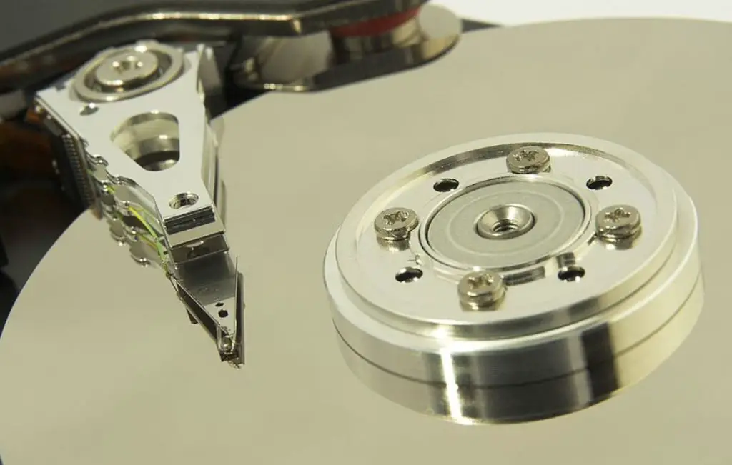 read/write header on a hard drive can slide across disk creating squeaky noise
